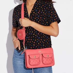 Coach Pink Crossbody Bag